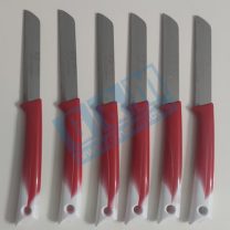 Solingen Meyve Bıçağı Kırmızı Beyaz 6 Adet