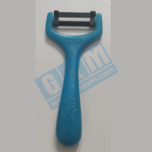 Solingen Düz Soyacak Simli Mavi